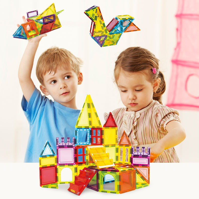 Magnetic Tiles Building 46Pcs