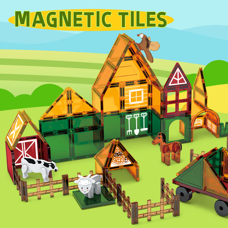 Magnetic Tiles Farm 26Pcs