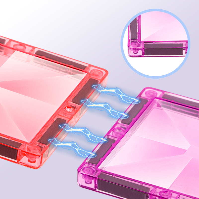 Window art Magnetic Tiles  Castle 78Pcs