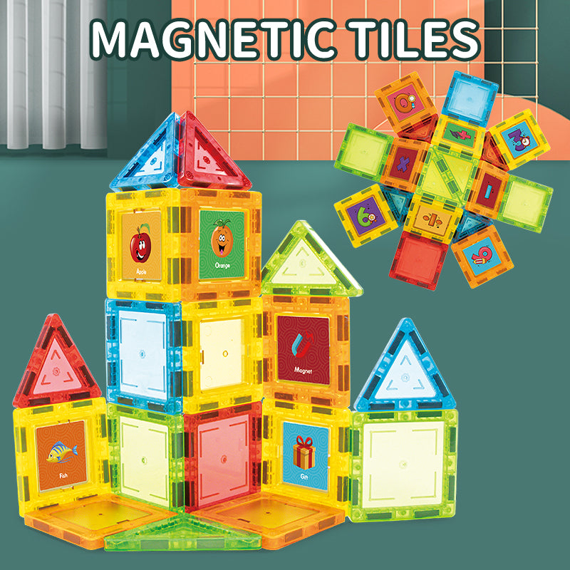 Magnetic Tiles Building 46Pcs