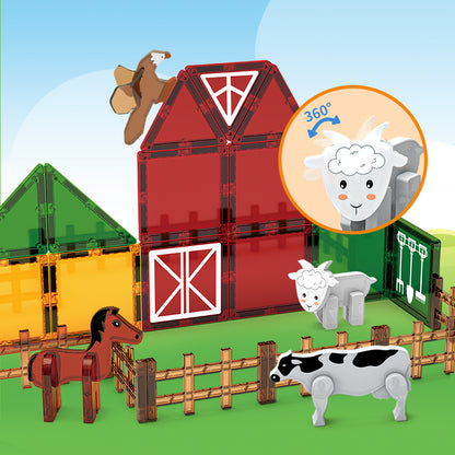 Magnetic Tiles Farm 26Pcs