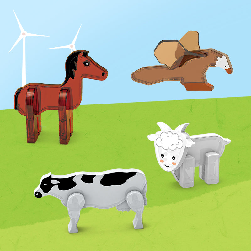 Magnetic Tiles Farm 26Pcs