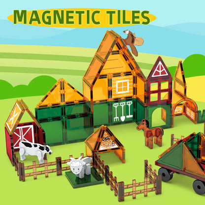 Magnetic Tiles Farm 26Pcs